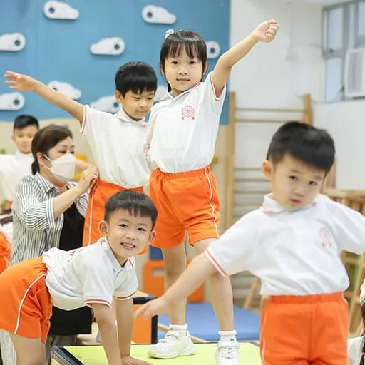 健康：學生體能活動照片